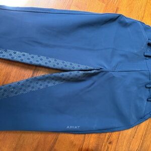 Ariat Pro Series Women’s equestrian riding breeches pants navy small